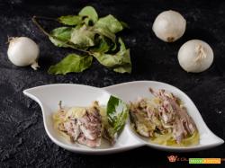 Sgombro con cipolle – Ricetta secondo piatto pesce