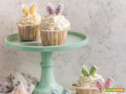 Cupcake di Pasqua (limone e cioccolato bianco)