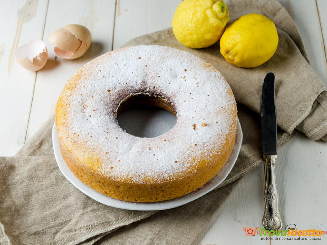 Ciambella yogurt greco e limone nel fornetto versilia - Ricetta