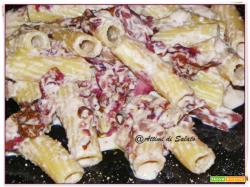 PASTA CON PESTO DI NOCI E RADICCHIO ROSSO