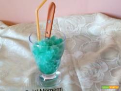 Granita alla menta fatta in casa
