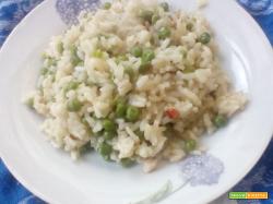 Risotto con i piselli