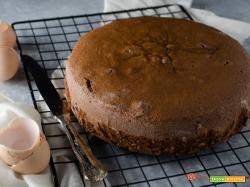 Pan di spagna al cioccolato