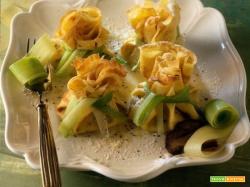 Fagottini ai funghi freschi