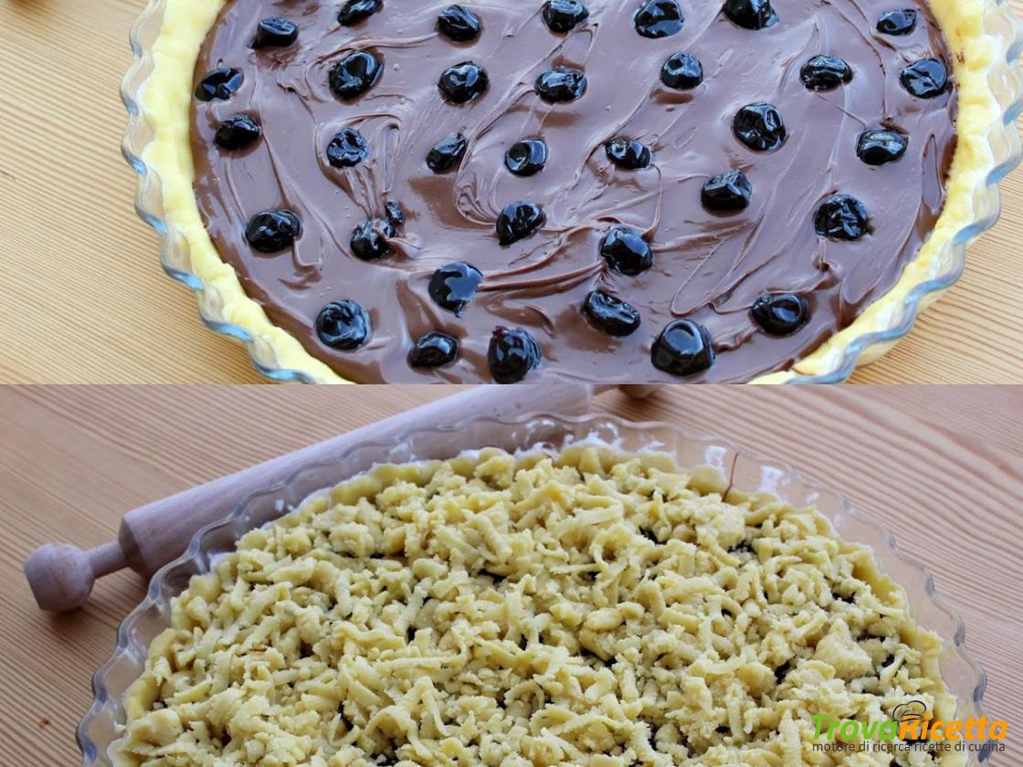 Sbriciolata Crema Di Nocciole E Amarene Ricetta Trovaricetta Com