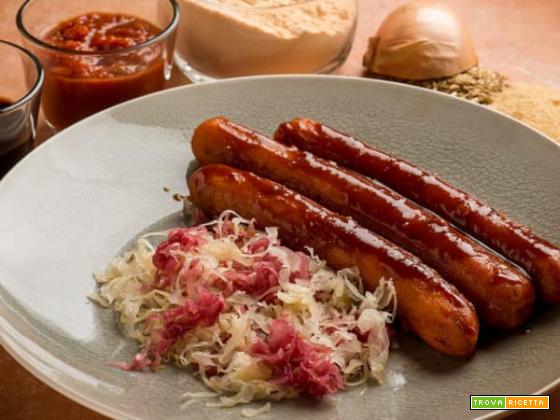 Una ricetta tedesca vegan? Ecco i wurstel di lenticchie con crauti!