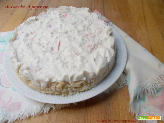 Cheesecake al peperone