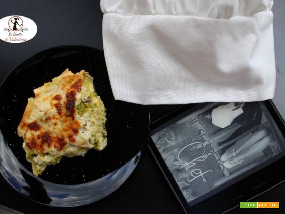 MANGIA CIO` CHE LEGGI 139: lasagne al pesto pistacchi ispirate da il segreto dello chef di Marika Carrabino
