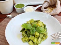 Pasta al pesto genovese