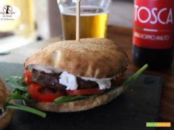 Caprino burger con carne di scottona
