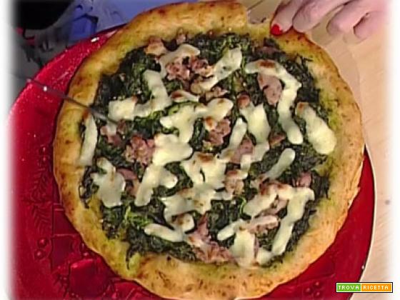 Pizza tonda salciccia e friarielli di Gino Sorbillo