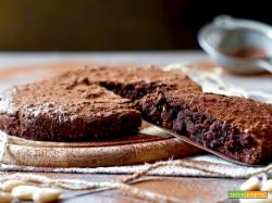 Torta Cioccolato e Mandorle dal Cuore Cremoso