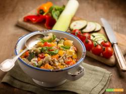 Ispirazione spagnola: paella veg con grano saraceno