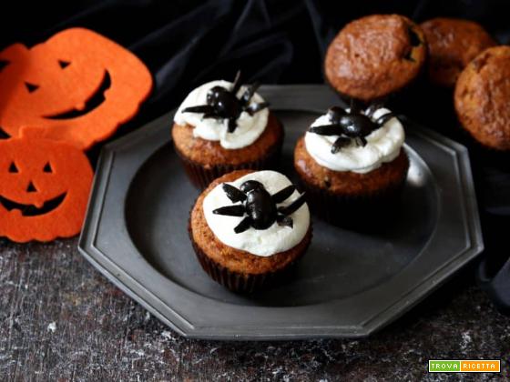 Cupcakes ragni salati: una delizia per Halloween!