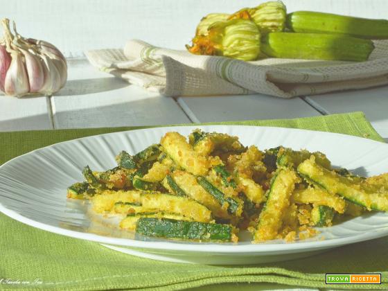 Zucchine sabbiose ricetta contorno veloce