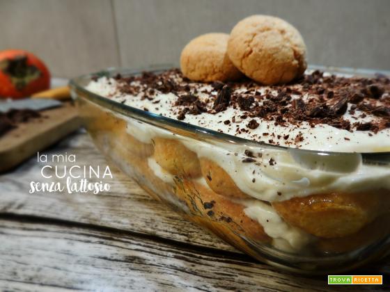 Tiramisu Ai Cachi Senza Lattosio Ricetta Trovaricetta Com