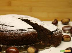Torta castagne e cioccolato (senza glutine)
