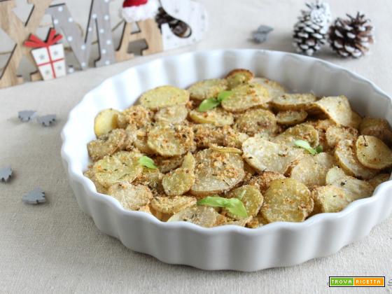 Chips di patate sabbiose – contorno di Natale