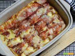 Polenta farcita con speck e formaggio