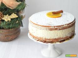 Sponge cake alla cannella e arancia