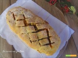Strudel di mele con gocce di cioccolato