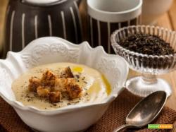 Calda vellutata di patate al tè Lapsang Souchong , da provare!