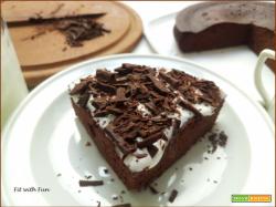 Torta Brownie Cocco e Cacao al Microonde