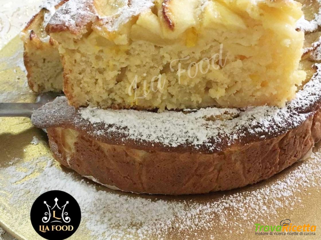 Torta Con Yogurt Greco Mele E Cannella Ricetta Trovaricetta Com