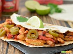 Fajita di Pollo e Verdure