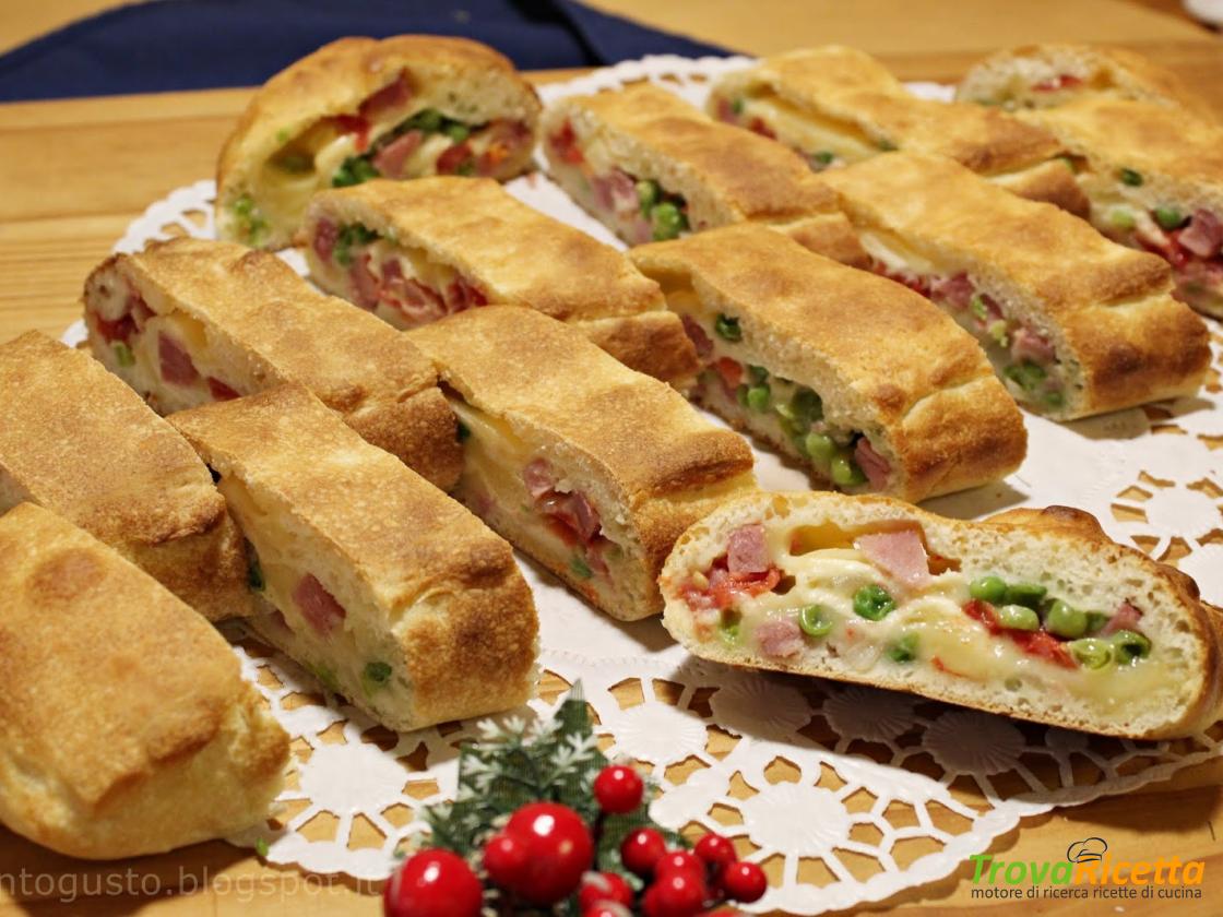 Rotolo Di Pizza Ripieno Ricetta Trovaricetta Com