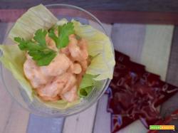 Cocktail di gamberetti senza lattosio