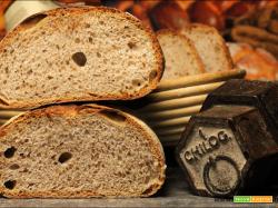 Pane con farina integrale e pasta madre