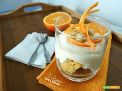 Coppette di mascarpone, arancia e pandoro senza lattosio