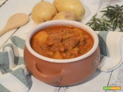 Ricetta spezzatino di carne con patate Slow Cooker
