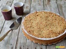 Crostata frangipane con mele spadellate