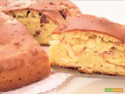 PIZZA RUSTICA SALUMI E FORMAGGI (Ricetta velocissima - istantanea in forno)