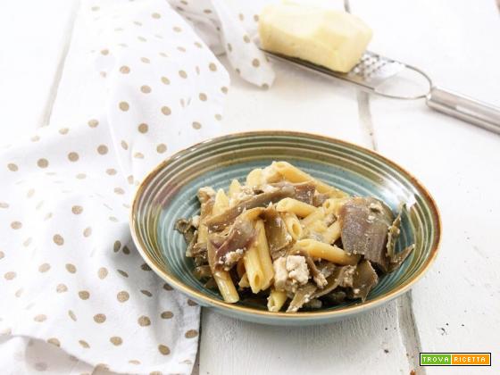 Pasta carciofi e ricotta