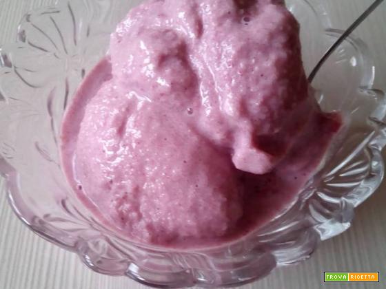 Frozen yogurt ai frutti di bosco e mela - Ricetta per bambini