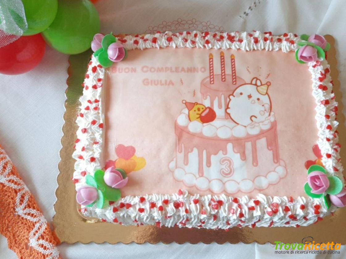 Torta Di Compleanno Per Bambini Ricetta Trovaricetta Com