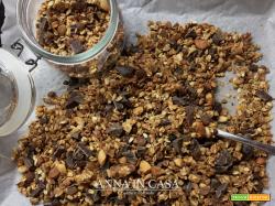 Muesli con cioccolato fondente - ricetta passo passo