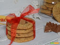 Biscotti cookies Toblerone ricetta facile e veloce