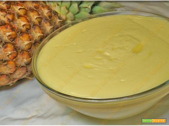 Crema pasticcera all’ananas