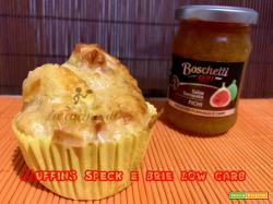 Muffin speck e brie low carb