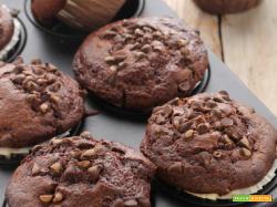 Muffins al doppio cioccolato