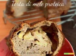 Torta di mele proteica | Ricetta fit
