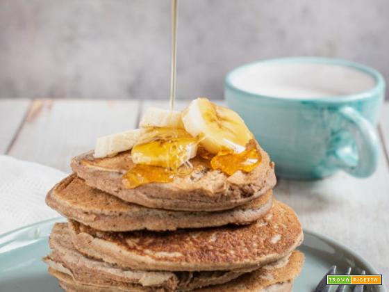 Pancake senza uova (vegan alla banana)