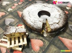 Ciambella all’ananas e gocce di cioccolato senza glutine e lattosio