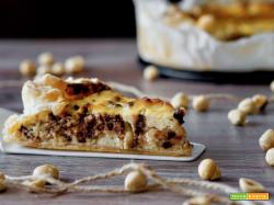 Torta di Sfoglia al Cioccolato e Nocciole