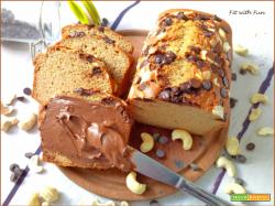 Pane Dolce Proteico con Anacardi e Cioccolato
