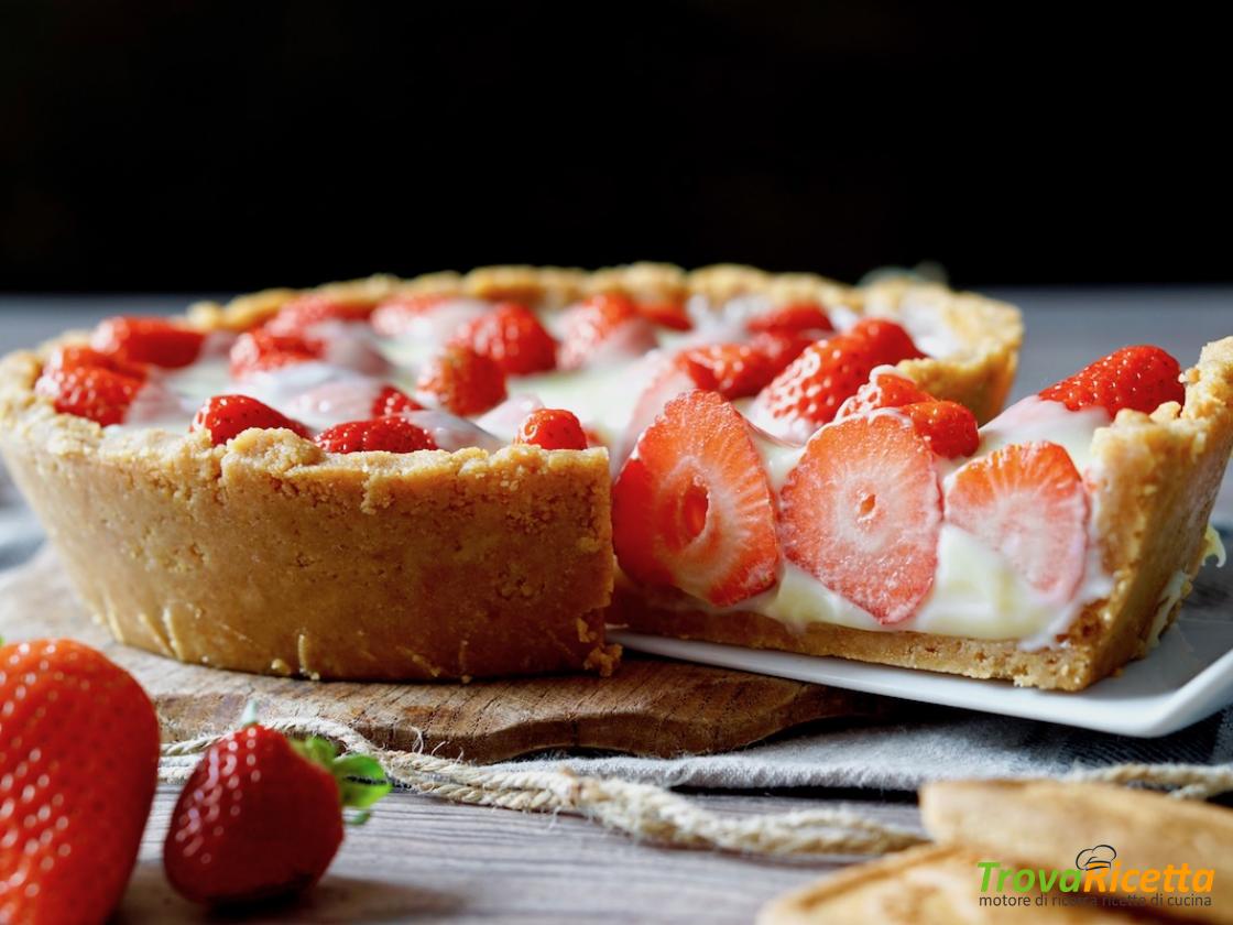 Crostata Alle Fragole E Cioccolato Bianco Ricetta Trovaricetta Com